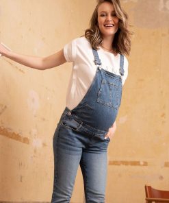 Ropa Premama Seraphine | Peto Premama Vaquero Denim Claro