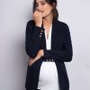 Ropa Premama Seraphine | Blazer Premama Ponte Azul Marino