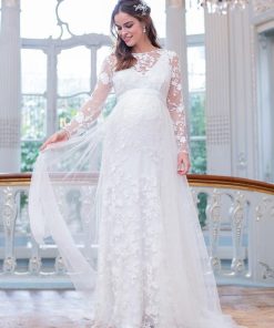 Ropa Premama Seraphine | Sobrefalda Nupcial Premama De Tul