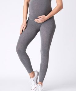 Ropa Premama Seraphine | Leggings Premama De Bambu Grises