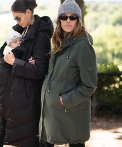 Ropa Premama Seraphine | Parka Premama 3 En 1 - Khaki