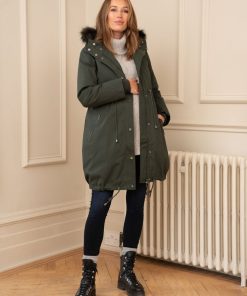 Ropa Premama Seraphine | Parka Premama 3 En 1 - Khaki