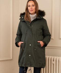 Ropa Premama Seraphine | Parka Premama 3 En 1 - Khaki