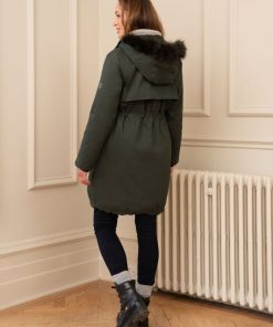 Ropa Premama Seraphine | Parka Premama 3 En 1 - Khaki