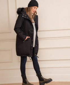 Ropa Premama Seraphine | Abrigo Premama De Porteo 3 En 1 Para Invierno