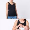 Ropa Premama Seraphine | Camiseta Lactancia De Tirantes - Negro