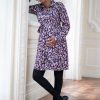 Ropa Premama Seraphine | Tunica Con Cinturon De Maternidad A Lactancia - Estampado Floral