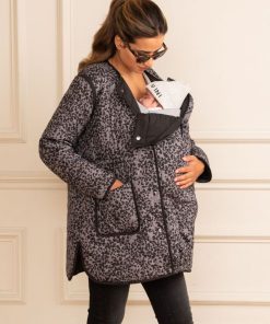 Ropa Premama Seraphine | Chaqueta Reversible De Premama Y Porteo