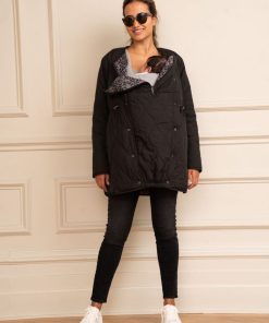 Ropa Premama Seraphine | Chaqueta Reversible De Premama Y Porteo