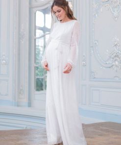 Ropa Premama Seraphine | Vestido Premama Novia De Manga Larga