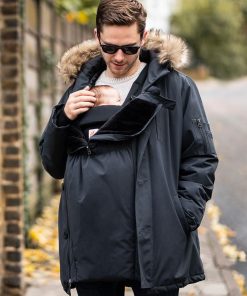 Ropa Premama Seraphine | Parka Hombre Portabebes