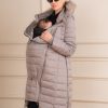 Ropa Premama Seraphine | Abrigo Premama Plumon 3 En 1