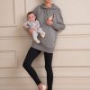 Ropa Premama Seraphine | Sudadera Lactancia Premama - Gris