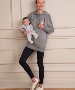 Ropa Premama Seraphine | Sudadera Lactancia Premama - Gris