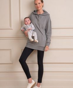 Ropa Premama Seraphine | Sudadera Lactancia Premama - Gris