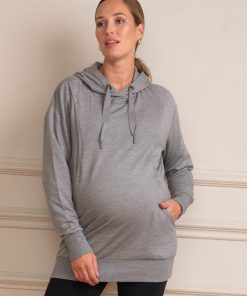 Ropa Premama Seraphine | Sudadera Lactancia Premama - Gris