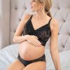 Ropa Premama Seraphine | Sujetador Lactancia Premama De Encaje Bralette