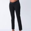 Ropa Premama Seraphine | Pantalones Negros De Premama Slim Leg - Bajo Vientre