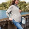 Ropa Premama Seraphine | Jersey Premama De Punto Jaspeado - Gris