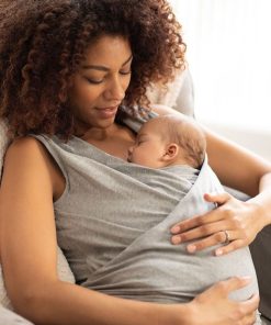 Ropa Premama Seraphine | Camiseta Piel Con Piel De Algodon - Gris