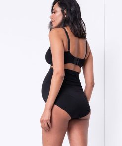 Ropa Premama Seraphine | Braguitas Premama De Talle Alto Negras Pack De 2