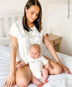 Ropa Premama Seraphine | Camiseta Mama & Mini De Algodon Organico