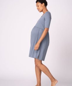 Ropa Premama Seraphine | Pack De Dos Camisones Maternidad A Lactancia Esenciales