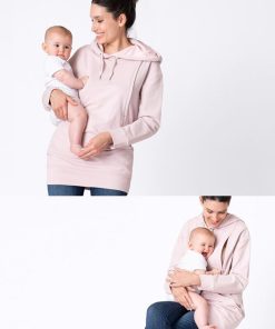 Ropa Premama Seraphine | Sudadera Lactancia Premama - Rosa