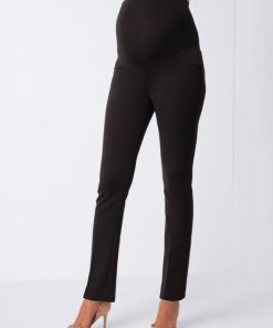 Ropa Premama Seraphine | Pantalones Premama Rectos - Negro