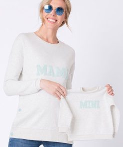 Ropa Premama Seraphine | Sudadera Mama & Mini En Mezcla De Algodon