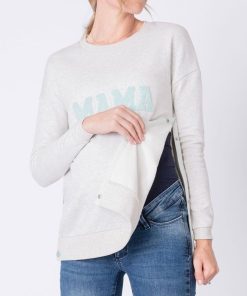 Ropa Premama Seraphine | Sudadera Mama & Mini En Mezcla De Algodon