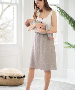 Ropa Premama Seraphine | Vestido Lactancia Premama Con Top