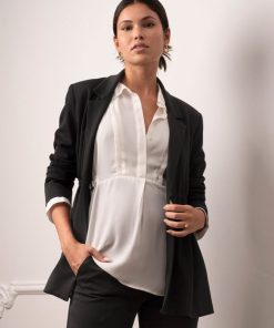 Ropa Premama Seraphine | Americana Corporativa De Premama Negra