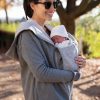 Ropa Premama Seraphine | Gris Sudadera Premama 3 En 1