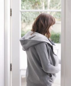 Ropa Premama Seraphine | Gris Sudadera Premama 3 En 1