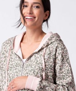 Ropa Premama Seraphine | Sudadera 3 En 1 Con Estampado Floral De Maternidad A Porteo