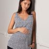 Ropa Premama Seraphine | Camisola Estampada De Premama, Lactancia Y Extraccion De Leche