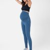 Ropa Premama Seraphine | Leggings Premama Deportivos Support Soft-Touch Azules