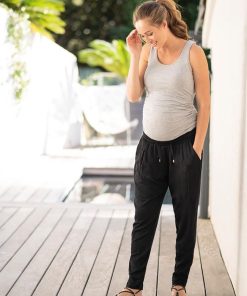 Ropa Premama Seraphine | Pantalones Premama De Haren Negros