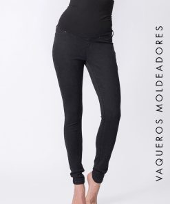 Ropa Premama Seraphine | Vaqueros Postparto Moldeadores - Negro