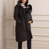 Ropa Premama Seraphine | Parka Acolchada De Premama Y Porteo 3 En 1