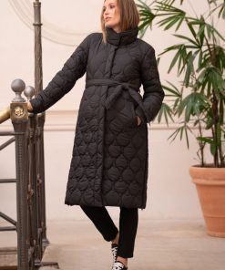 Ropa Premama Seraphine | Parka Acolchada De Premama Y Porteo 3 En 1